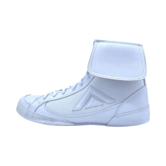 Adams FLITE - White Boxing Boots - Sports Fusion Shop