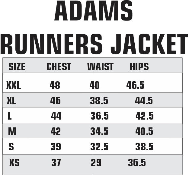 Adams Runner Pro – Performance Training Jacket - Sports Fusion Shop