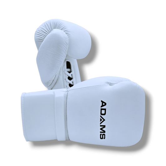 Adams Sparring Gloves – White - Sports Fusion Shop