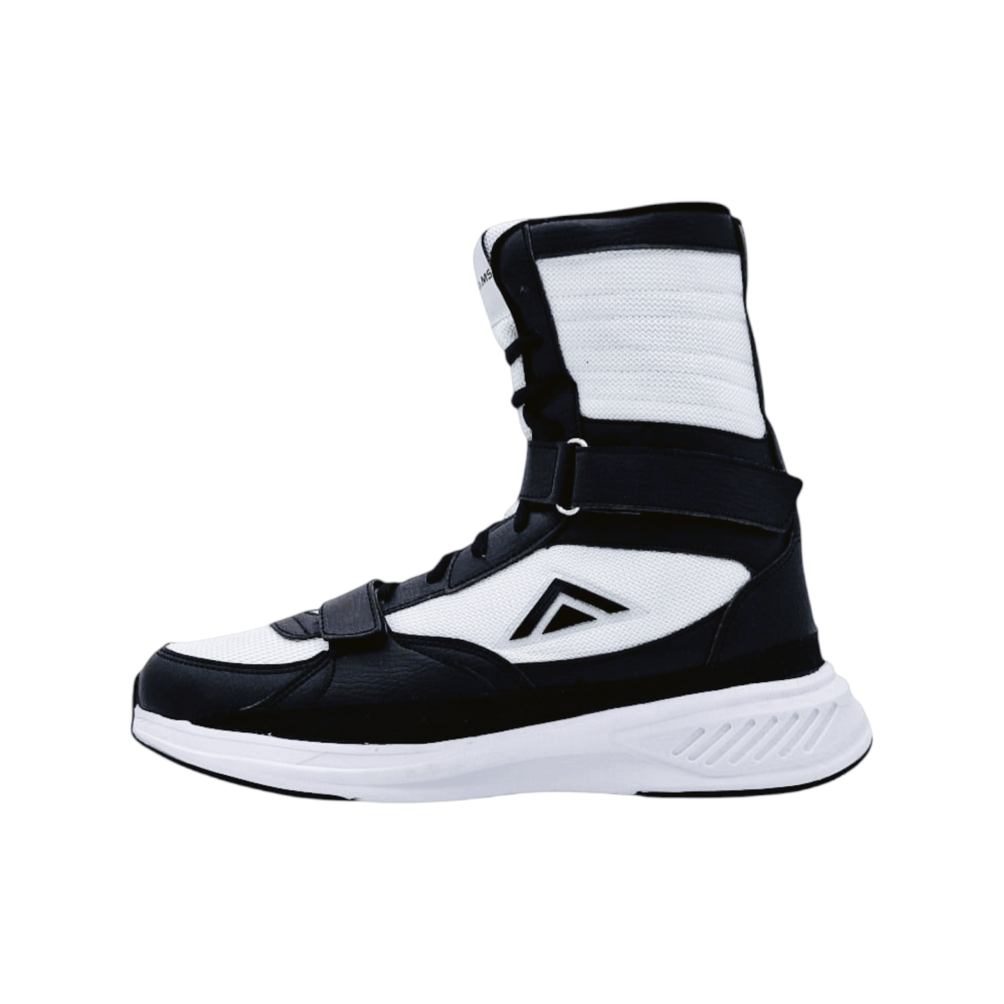 Adams V Trainer 3.0 – Black & White Boxing Boots - Sports Fusion Shop