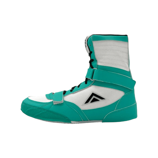 Brown X Adams V Pro – Teal Reinvented Boxing Boots - Sports Fusion Shop